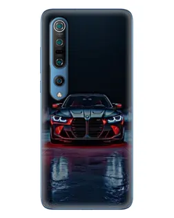 Чехол для Xiaomi Mi 10 Pro с картинкой «BMW на мокрой дороге»