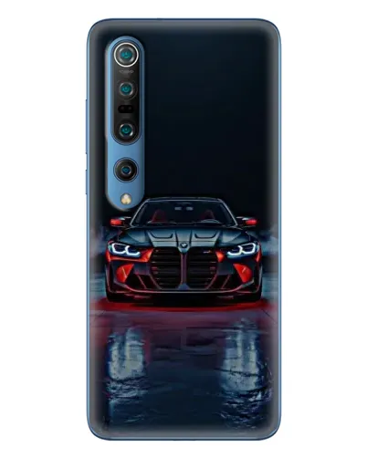Чехол для Xiaomi Mi 10 Pro с картинкой «BMW на мокрой дороге»