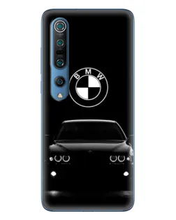 Чехол для Xiaomi Mi 10 Pro с картинкой «BMW — взгляд из темноты»