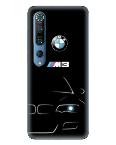 Чехол для Xiaomi Mi 10 Pro с картинкой «Минималистичный принт BMW M3»