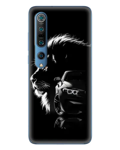 Чехол для Xiaomi Mi 10 Pro с картинкой «BMW и лев»
