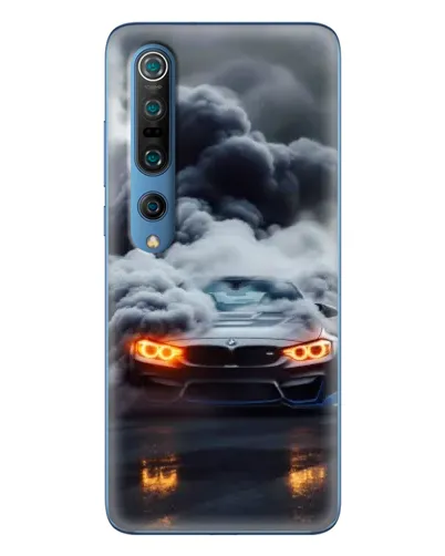 Чехол для Xiaomi Mi 10 Pro с картинкой «BMW в дыму»