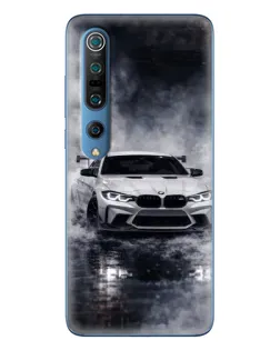 Чехол для Xiaomi Mi 10 Pro с картинкой «BMW сквозь туман»