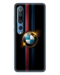 Чехол для Xiaomi Mi 10 Pro с картинкой «BMW M-Power неон»