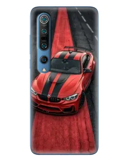 Чехол для Xiaomi Mi 10 Pro с картинкой «BMW на красной дорожке»
