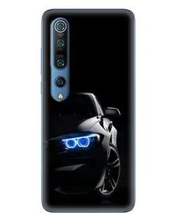 Чехол для Xiaomi Mi 10 Pro с картинкой «BMW — ночной взгляд»