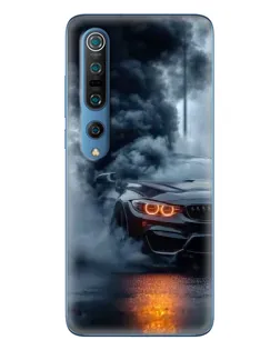 Чехол для Xiaomi Mi 10 Pro с картинкой «BMW M-Power — абстракция»