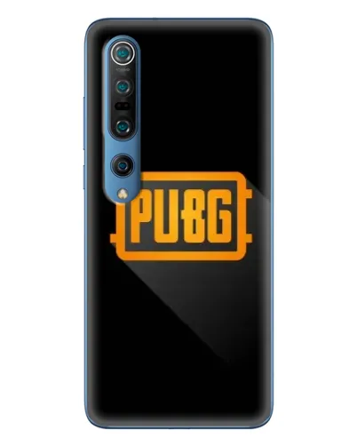 Чохол для Xiaomi Mi 10 Pro з картинкою «PUBG — рамка лого»