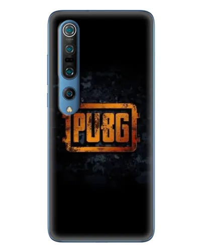 Чохол для Xiaomi Mi 10 Pro з картинкою «PUBG — золотий логотип»