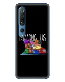 Чохол для Xiaomi Mi 10 Pro з картинкою «Логотип Among Us»