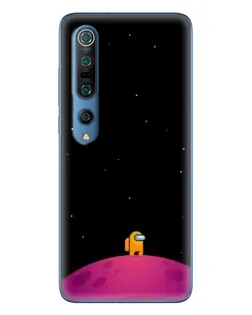 Чохол для Xiaomi Mi 10 Pro з картинкою «Самотній герой на планеті»