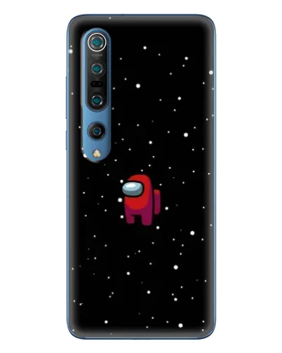 Чехол для Xiaomi Mi 10 Pro с картинкой «Красный Among Us»
