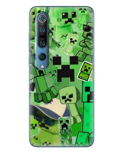 Чехол для Xiaomi Mi 10 Pro с картинкой «Криперы Minecraft» Чехол для Xiaomi Mi 10 Pro с картинкой «Криперы Minecraft»