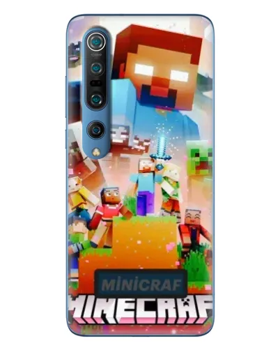 Чехол для Xiaomi Mi 10 Pro с картинкой «Minecraft герои игры» Чехол для Xiaomi Mi 10 Pro с картинкой «Minecraft герои игры»