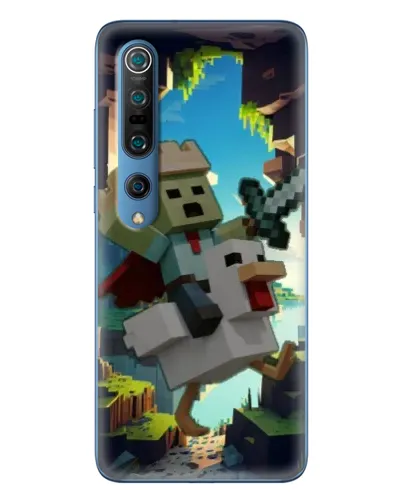 Чехол для Xiaomi Mi 10 Pro с картинкой «Стив и гусь» Чехол для Xiaomi Mi 10 Pro с картинкой «Стив и гусь»