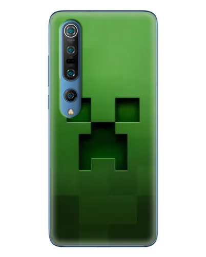 Чехол для Xiaomi Mi 10 Pro с картинкой «Крипер микро-дизайн» Чехол для Xiaomi Mi 10 Pro с картинкой «Крипер микро-дизайн»