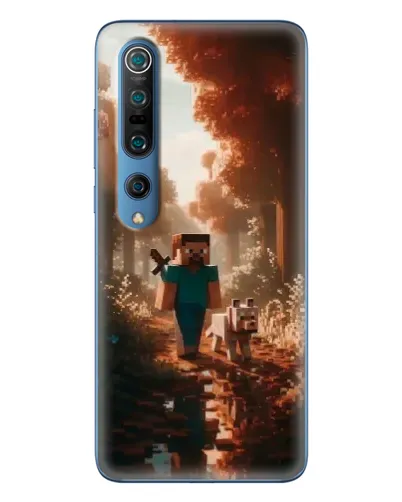 Чехол для Xiaomi Mi 10 Pro с картинкой «Стив в лесу» Чехол для Xiaomi Mi 10 Pro с картинкой «Стив в лесу»