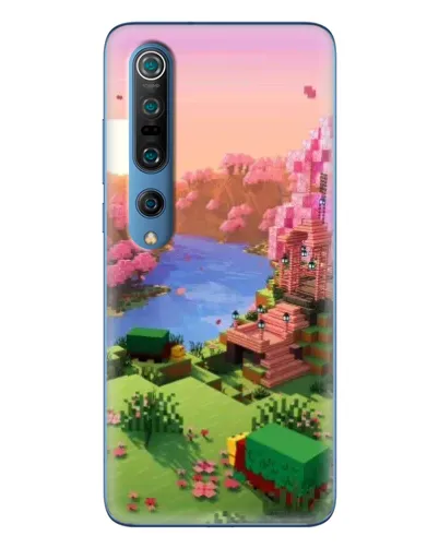 Чехол для Xiaomi Mi 10 Pro с картинкой «Розовое дерево Minecraft» Чехол для Xiaomi Mi 10 Pro с картинкой «Розовое дерево Minecraft»