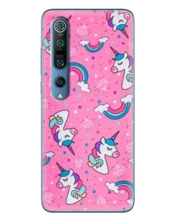 Чехол для Xiaomi Mi 10 Pro с картинкой «Unicorn паттерн розовый» Чехол для Xiaomi Mi 10 Pro с картинкой «Unicorn паттерн розовый»