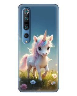 Чехол для Xiaomi Mi 10 Pro с картинкой «Единорог на поляне» Чехол для Xiaomi Mi 10 Pro с картинкой «Единорог на поляне»