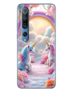 Чехол для Xiaomi Mi 10 Pro с картинкой «Радуга и единороги» Чехол для Xiaomi Mi 10 Pro с картинкой «Радуга и единороги»