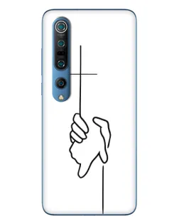 Чохол для Xiaomi Mi 10 Pro з картинкою «Рука тримає»