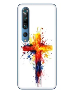 Чохол для Xiaomi Mi 10 Pro з картинкою «Акварельний хрест»
