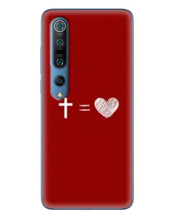 Чехол для Xiaomi Mi 10 Pro с картинкой «Уравнение любви» Чехол для Xiaomi Mi 10 Pro с картинкой «Уравнение любви»