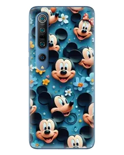 Чехол для Xiaomi Mi 10 Pro с картинкой «Паттерн Микки и Минни»