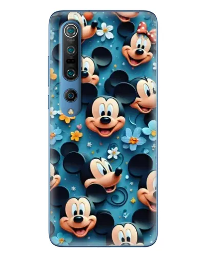 Чехол для Xiaomi Mi 10 Pro с картинкой «Паттерн Микки и Минни»