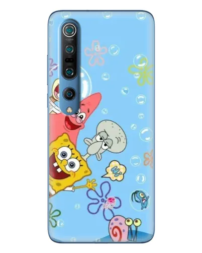 Чехол для Xiaomi Mi 10 Pro с картинкой «Веселые пузырьки»