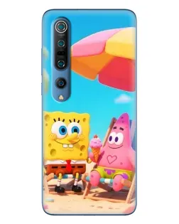 Чехол для Xiaomi Mi 10 Pro с картинкой «Отдых на пляже»