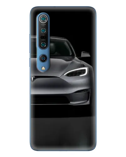 Чохол для Xiaomi Mi 10 Pro з картинкою «Tesla Model S Look»