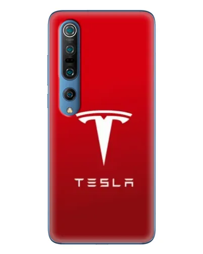 Чохол для Xiaomi Mi 10 Pro з картинкою «Tesla Red Classic»