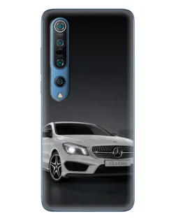 Чохол для Xiaomi Mi 10 Pro з картинкою «Mercedes AMG GT Silver»