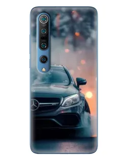 Чохол для Xiaomi Mi 10 Pro з картинкою «Mercedes — нічне місто»
