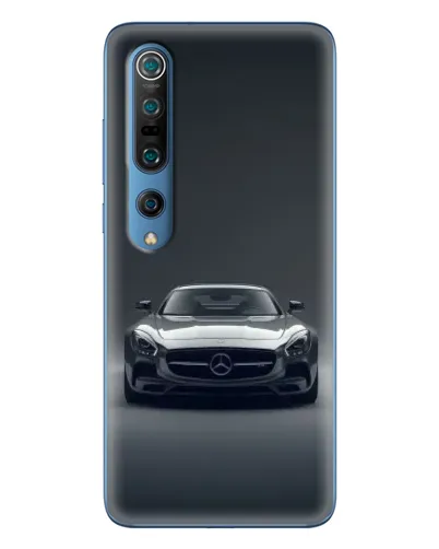 Чохол для Xiaomi Mi 10 Pro з картинкою «Mercedes на чорному»