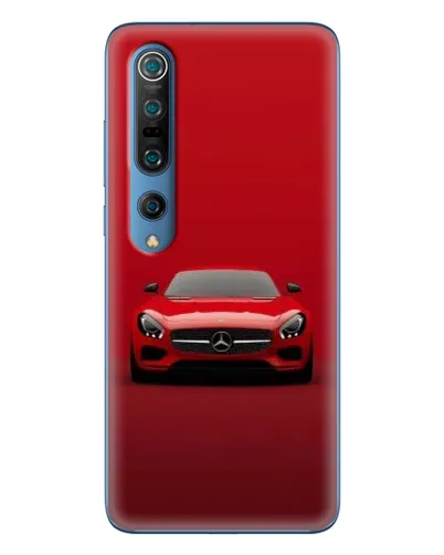 Чохол для Xiaomi Mi 10 Pro з картинкою «Червоний Mercedes AMG»