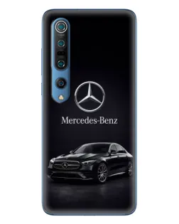 Чохол для Xiaomi Mi 10 Pro з картинкою «Mercedes — решітка радіатора»
