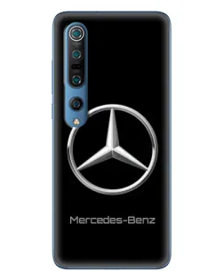 Чохол для Xiaomi Mi 10 Pro з картинкою «Mercedes Silver Logo»