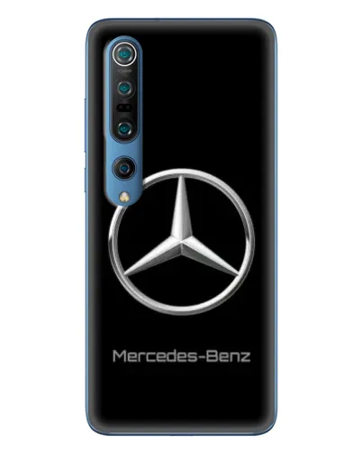 Чохол для Xiaomi Mi 10 Pro з картинкою «Mercedes Silver Logo»