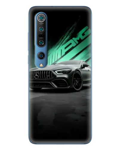 Чохол для Xiaomi Mi 10 Pro з картинкою «Темний Mercedes AMG»