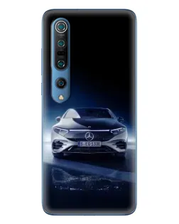 Чохол для Xiaomi Mi 10 Pro з картинкою «Нічний Mercedes EQ»