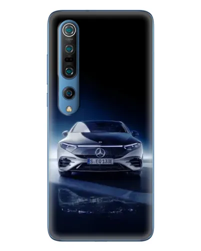 Чохол для Xiaomi Mi 10 Pro з картинкою «Нічний Mercedes EQ»
