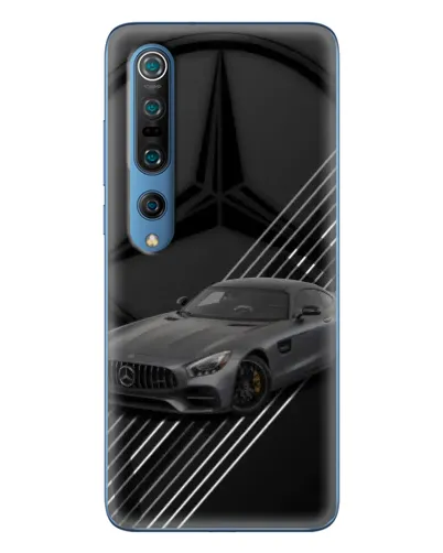 Чохол для Xiaomi Mi 10 Pro з картинкою «Mercedes AMG — графіка»