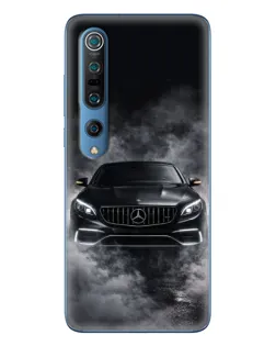 Чохол для Xiaomi Mi 10 Pro з картинкою «Mercedes у диму»