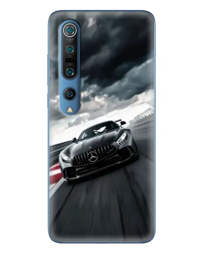 Чохол для Xiaomi Mi 10 Pro з картинкою «Гоночний Mercedes AMG»
