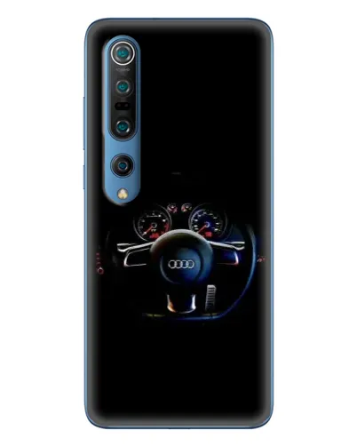 Чохол для Xiaomi Mi 10 Pro з картинкою «Салон Audi — кермо»