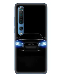 Чохол для Xiaomi Mi 10 Pro з картинкою «Audi в неоні»