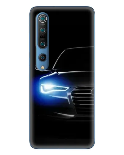 Чохол для Xiaomi Mi 10 Pro з картинкою «Неоновий погляд Audi»